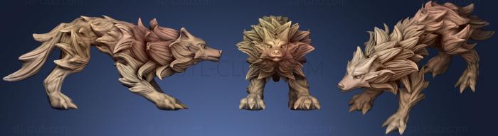 3D model Needle Wolf (STL)